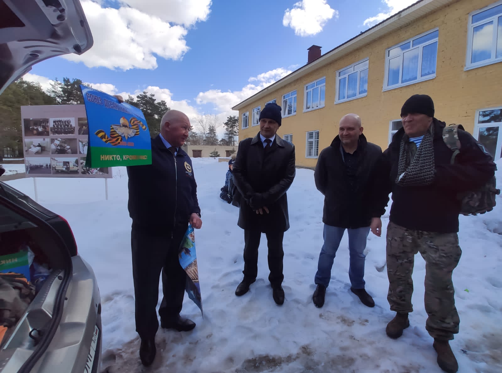 Нижегородские десантники провели патриотическую акцию в п.Мулино