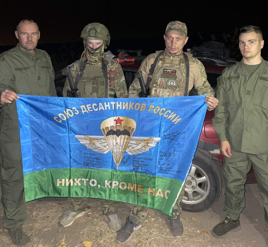 Союз десантников из Воронежа передал автомобиль на СВО