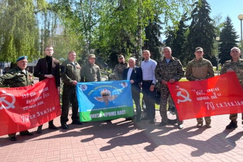 МОТОЦИКЛЫ УЕХАЛИ НА ФРОНТ