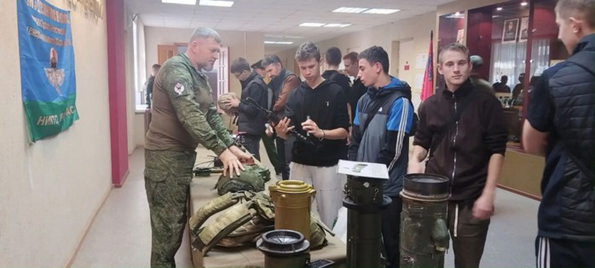 «Союз Десантников Удмуртии» совместно с Военным комиссариатом Удмуртии организовал выставку оружия и экипировки